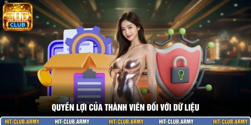 Quyền lợi của thành viên đối với dữ liệu